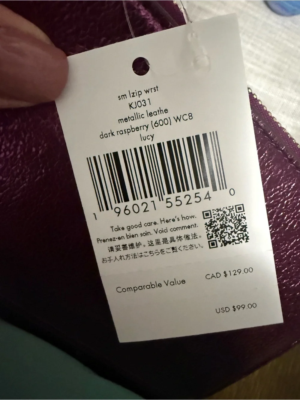 kate spade compact wristlet